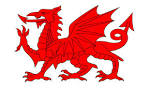 Welsh dragon - Y Ddraig Goch
